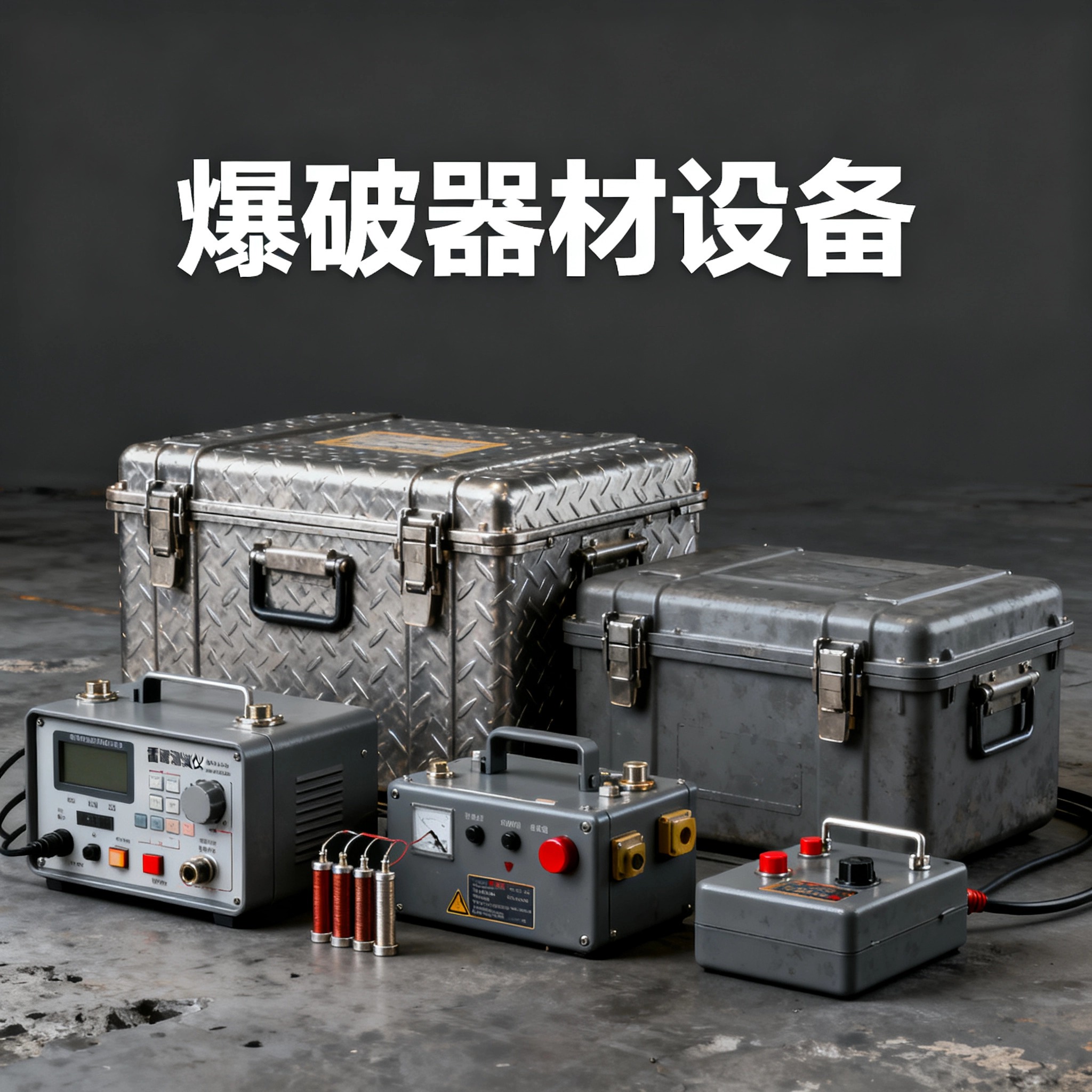 冠县爆破工程师的“兵器库”：常用器材一册通